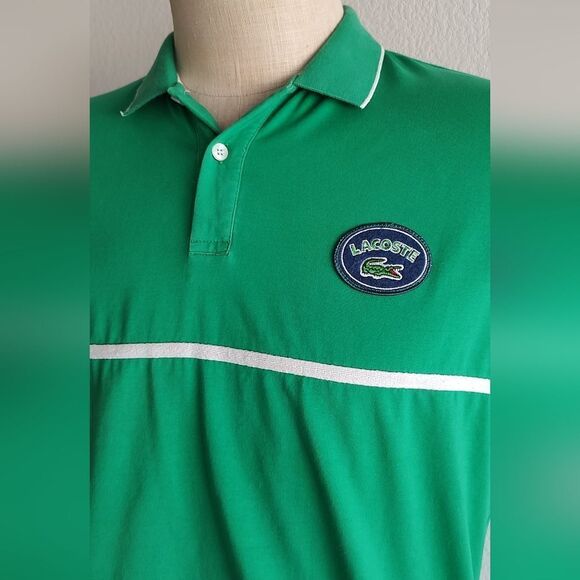 LACOSTE Men's Polo Vintage Sz XXL - Picture 3 of 13